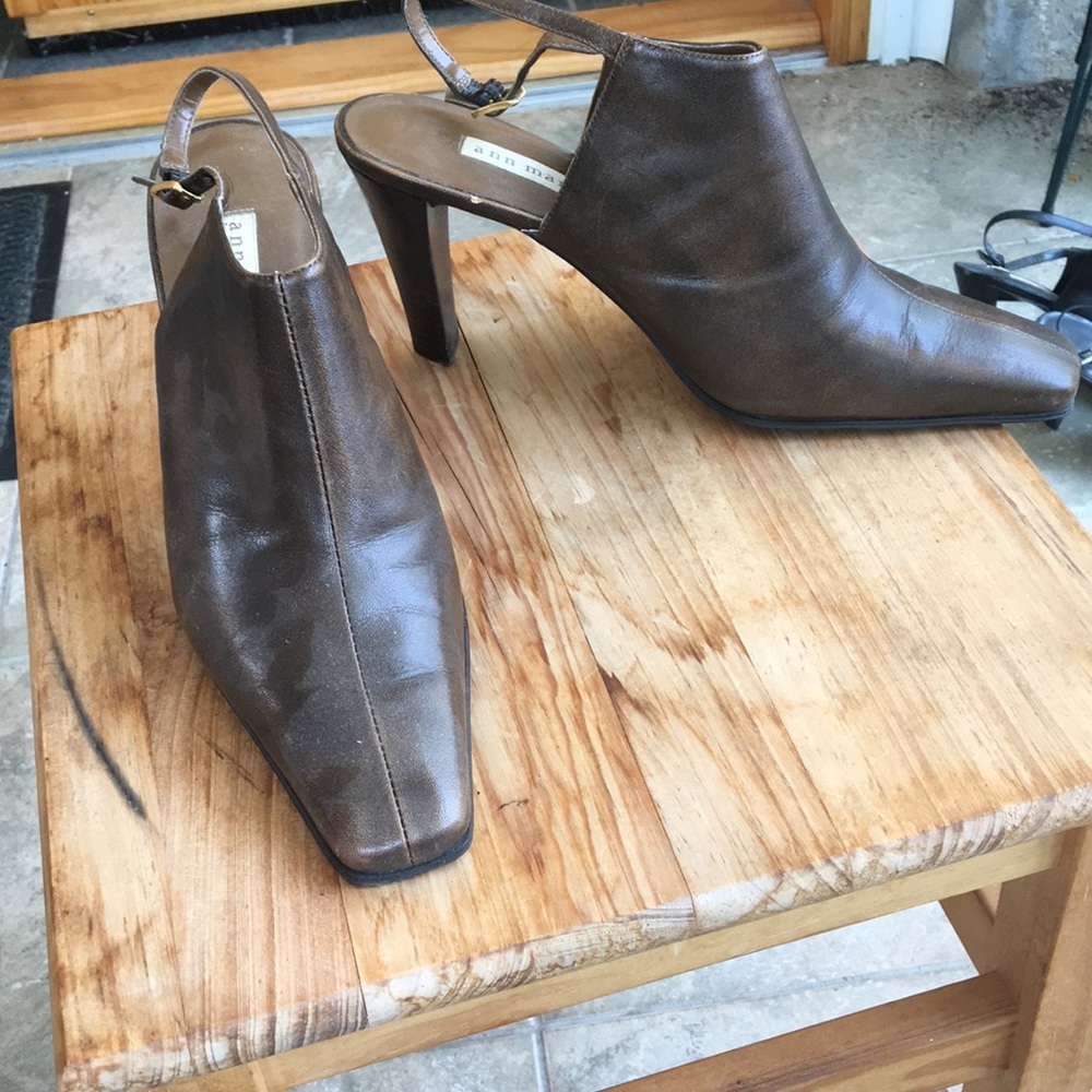 Brown heels